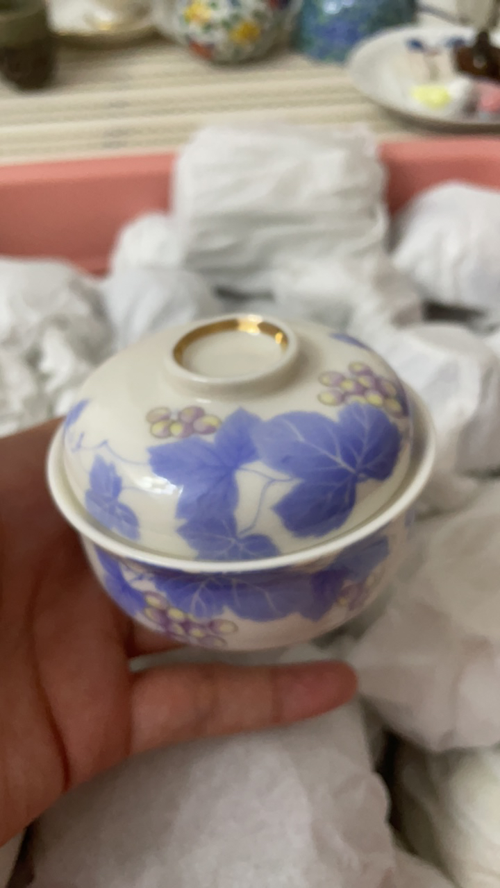库山窑迷你盖罐…好看。