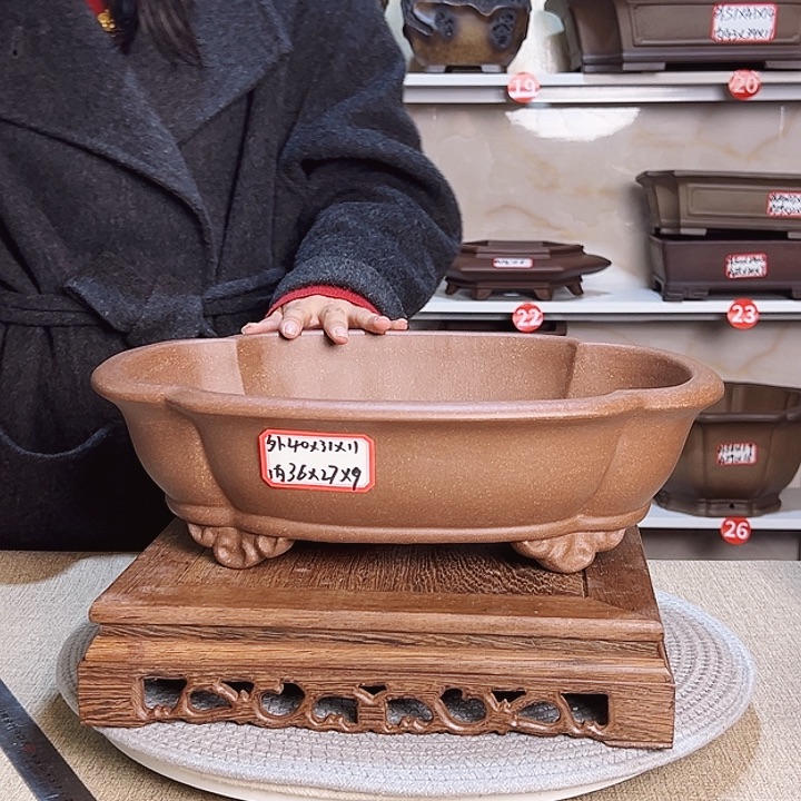 紫砂花盆紫砂花盆