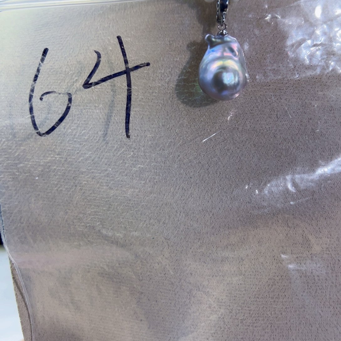 颈饰合金淡水珍珠