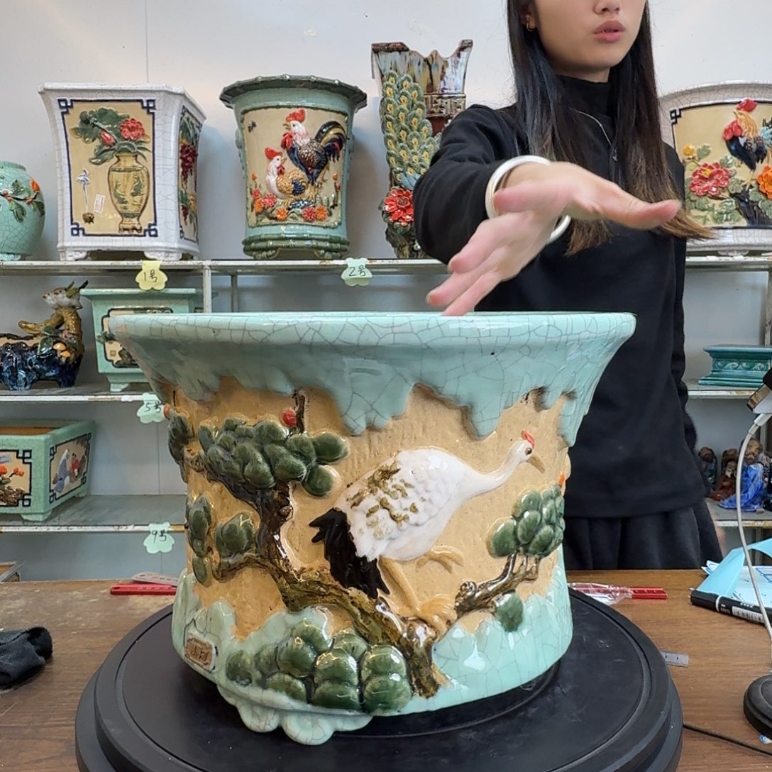 舍***谁内口29深度21石湾盆