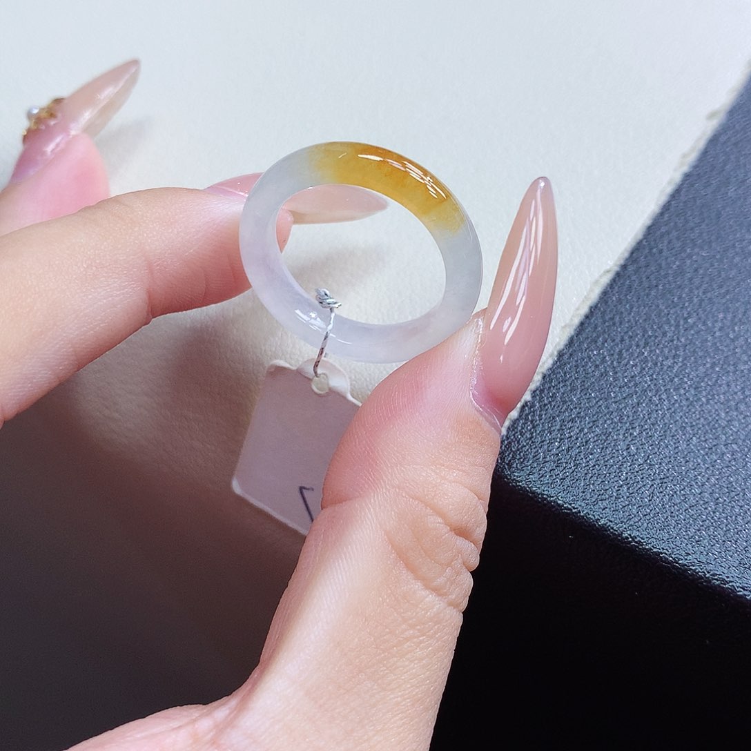 未镶嵌戒指翡翠17号