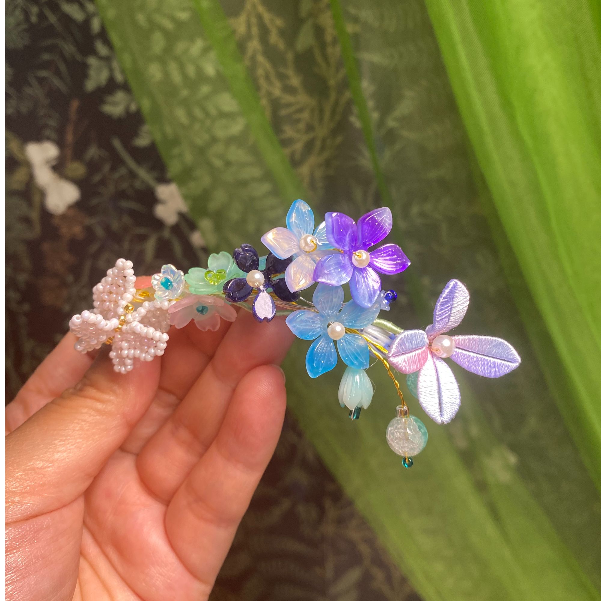 原创纯手工轻奢发夹