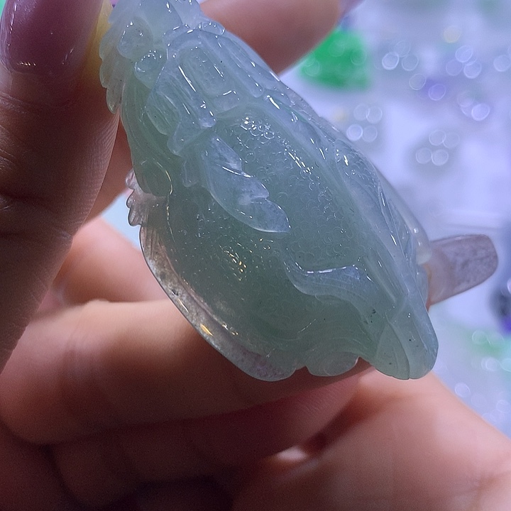 翡翠未镶嵌颈饰天然翡翠A货吊坠