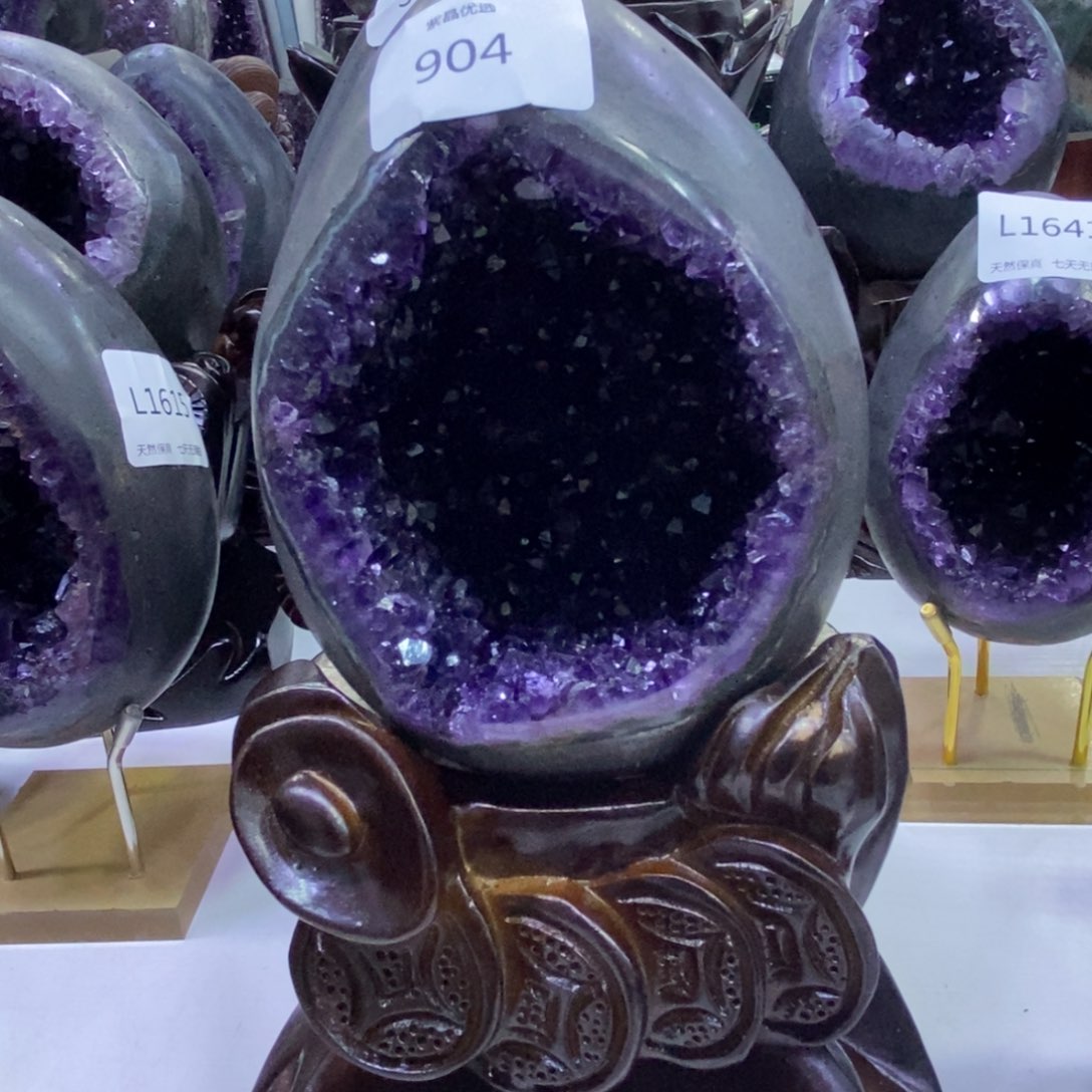 水晶紫水晶904未镶嵌Y*s