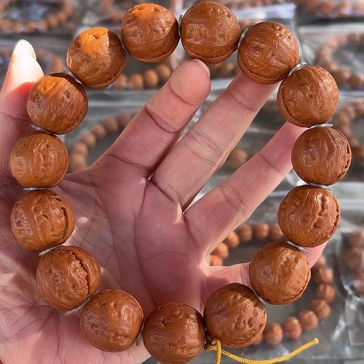 文玩核桃手串野生
