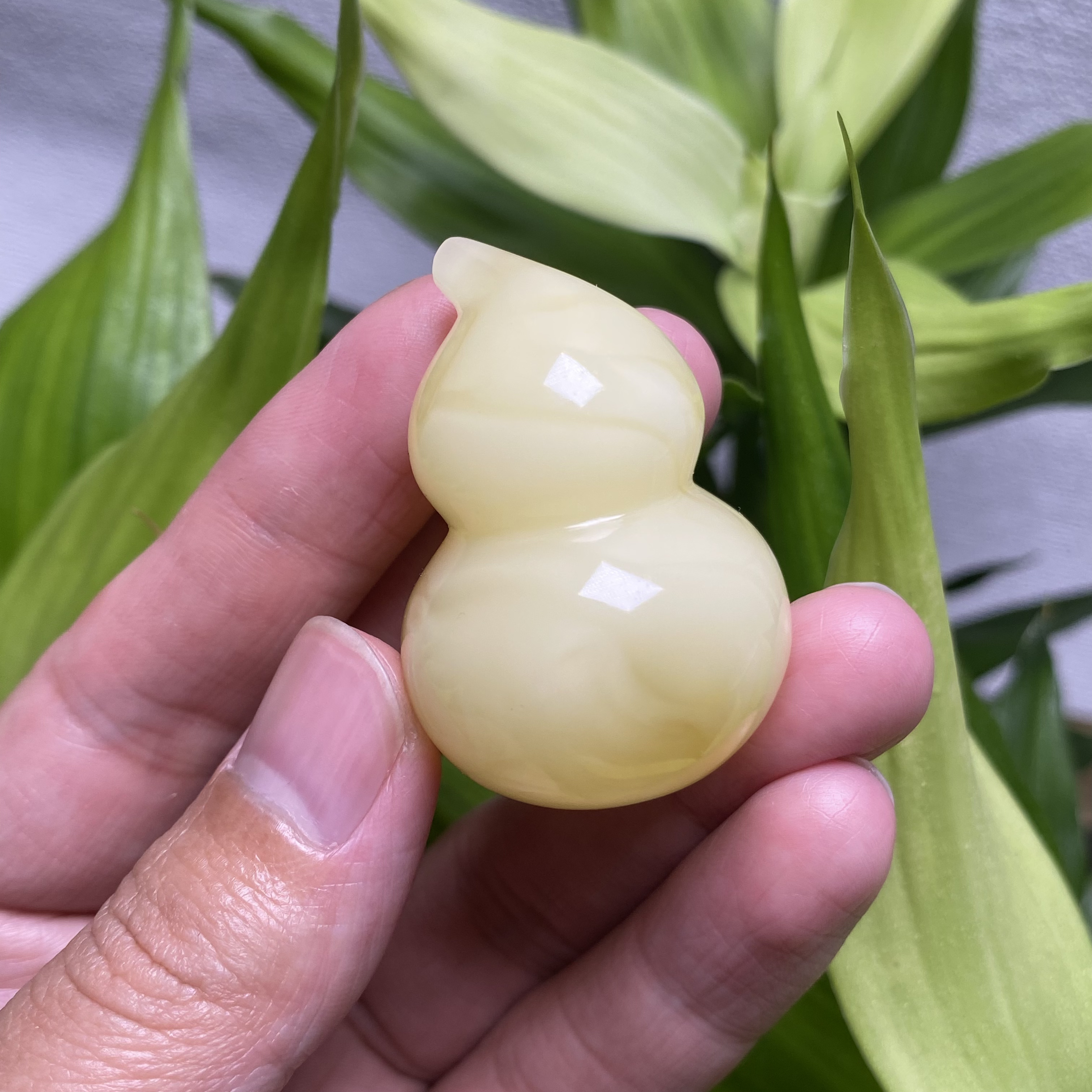 蜜蜡葫芦福禄吊坠 尺寸45*30（基地质检带证书）