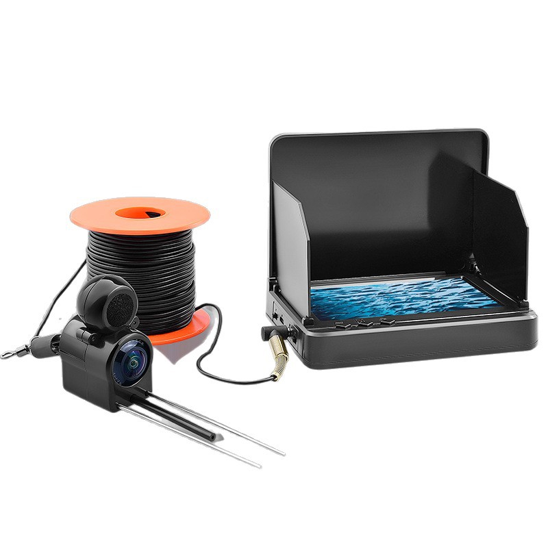 新款水下高清可视探鱼器日夜两用摄像探头钓鱼神器