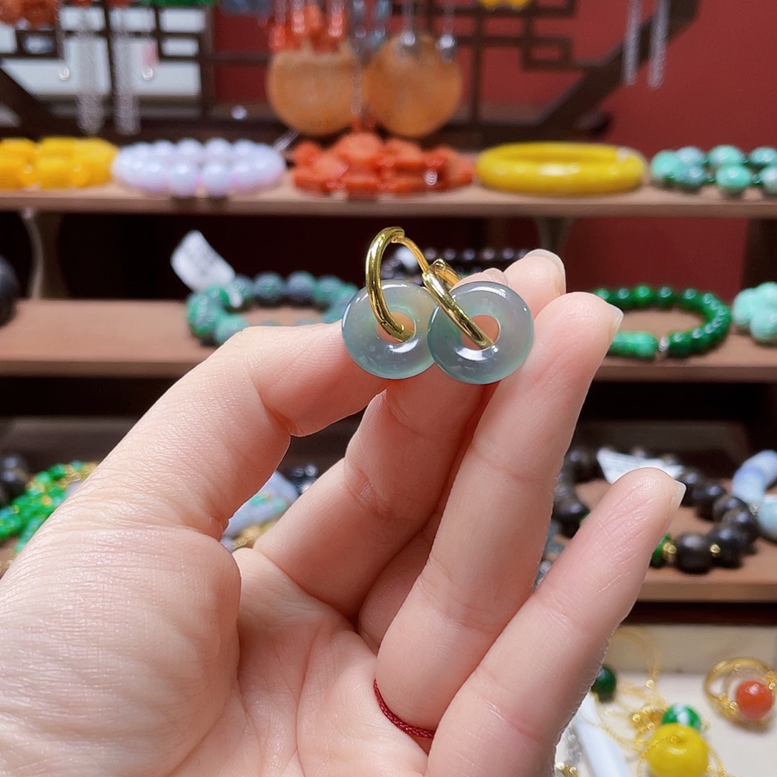 翡翠未镶嵌手链饰品