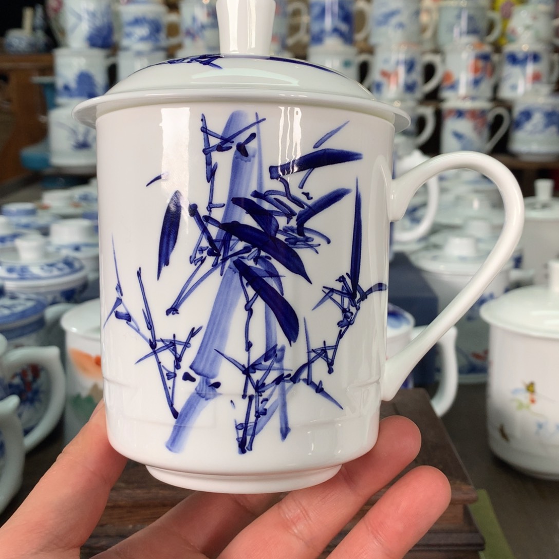 景德镇陶瓷高温办公杯