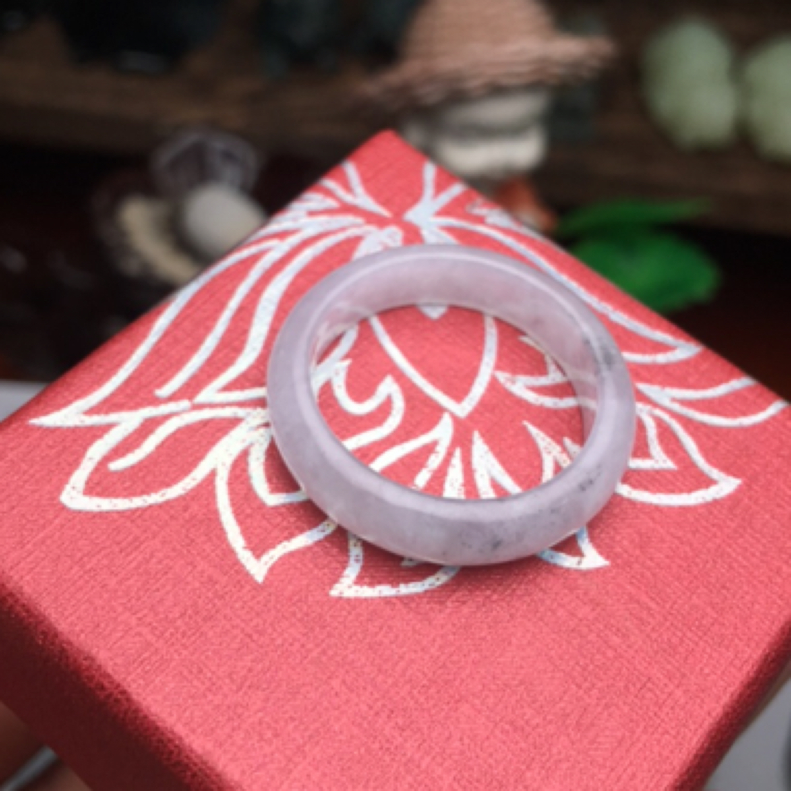 天然缅甸A货翡翠乌鸡指环戒圈冰种翡翠戒指玉石玉指环高级