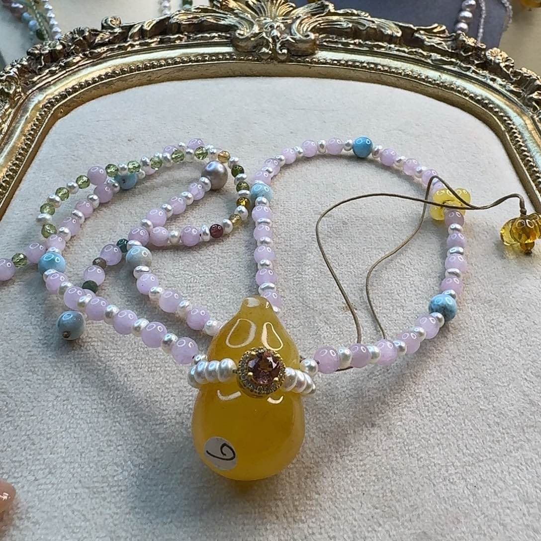 未镶嵌琥珀手链琥珀项链