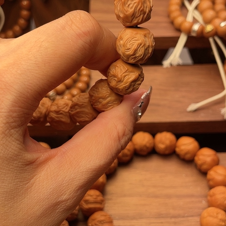 手串/手链核桃微瑕大龙蛇之变15mm↔️