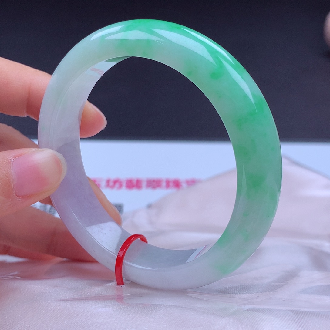 未镶嵌手镯翡翠手镯002075