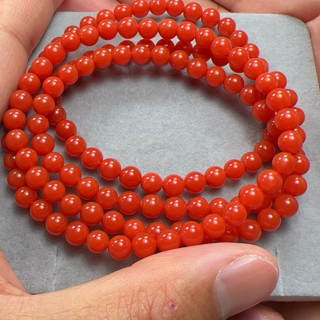 南红玛瑙珠子未镶嵌