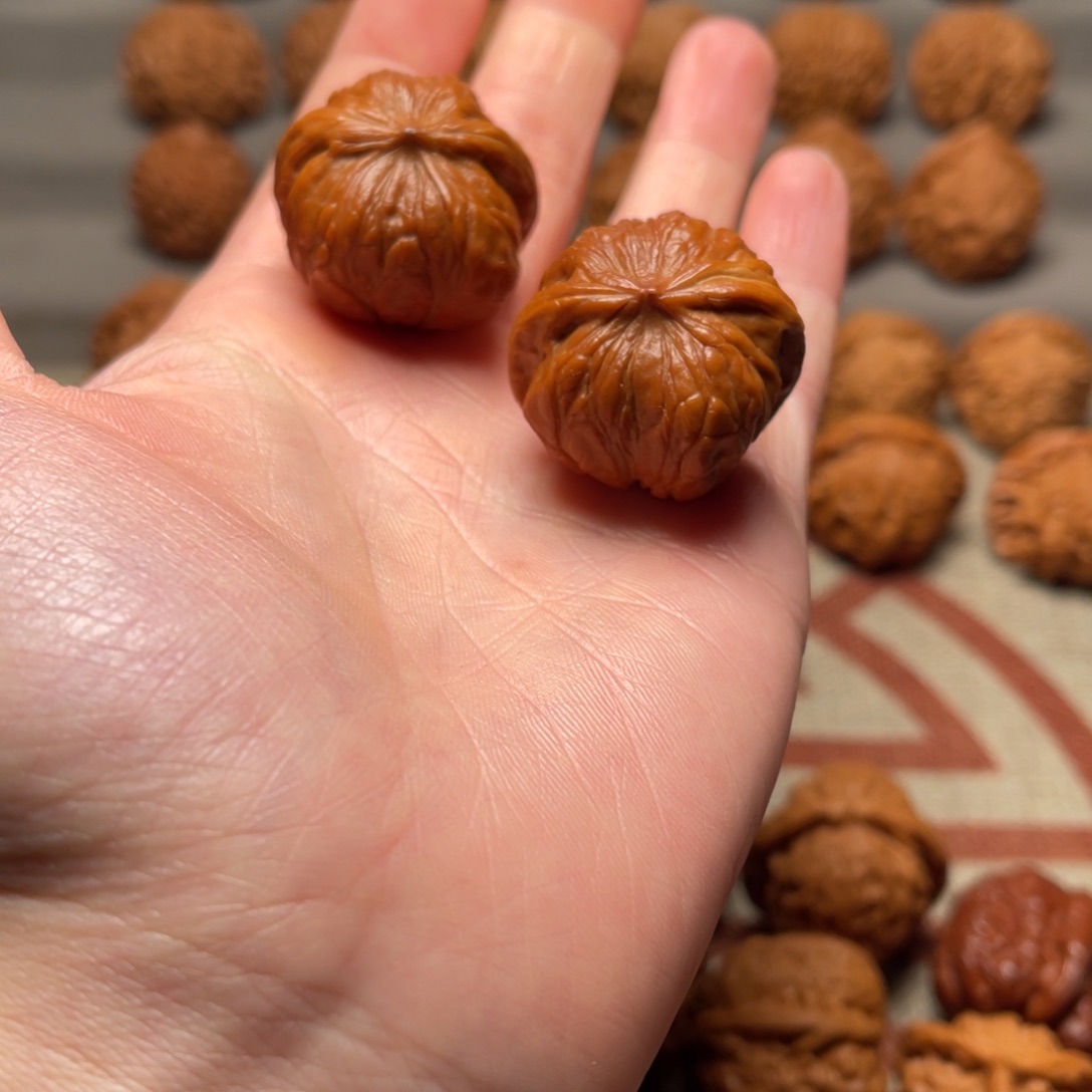 文玩核桃把件元宝蛇头