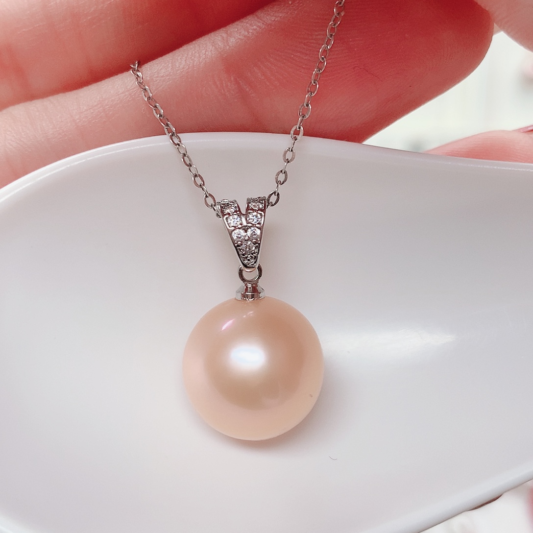 淡水珍珠合金吊坠(赠链)