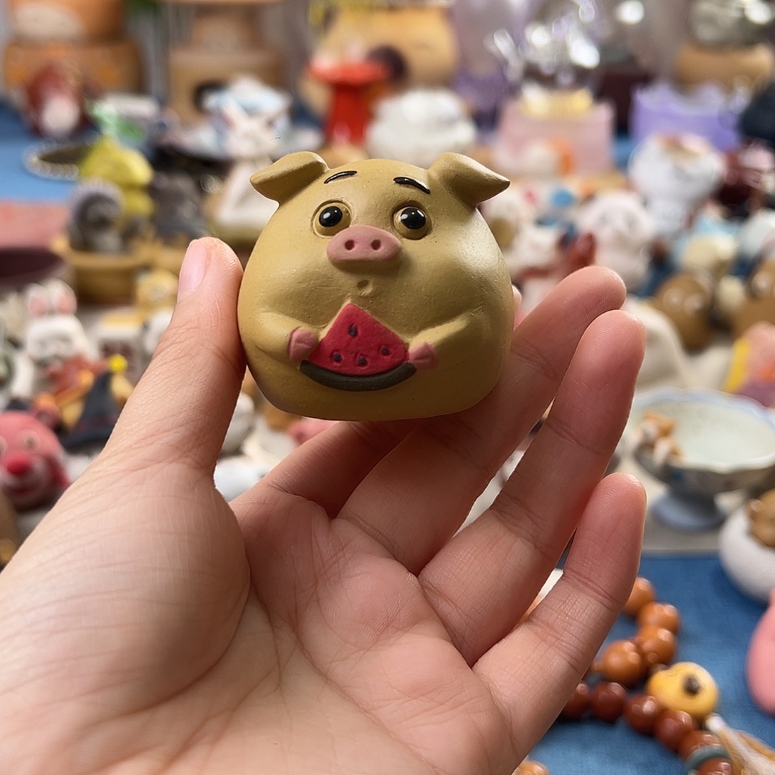 茶宠紫砂手工制作