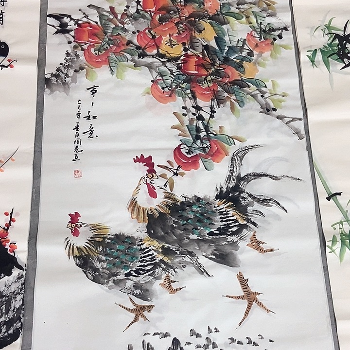 小周画廊的直播间