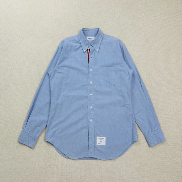 99新 THOMBROWNE 织带牛津衬衣/4码/WL2173
