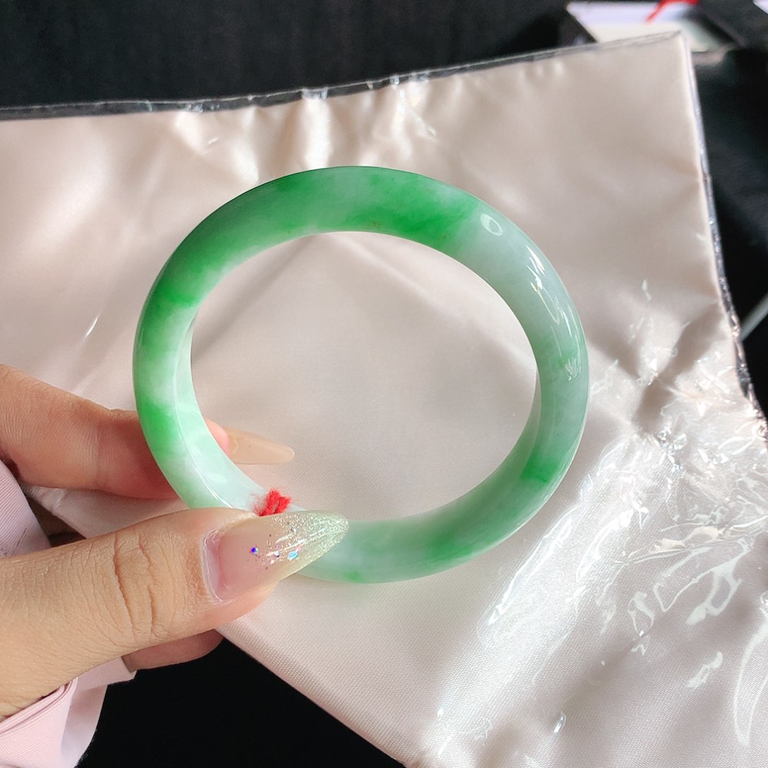 未镶嵌手镯翡翠57圈2564