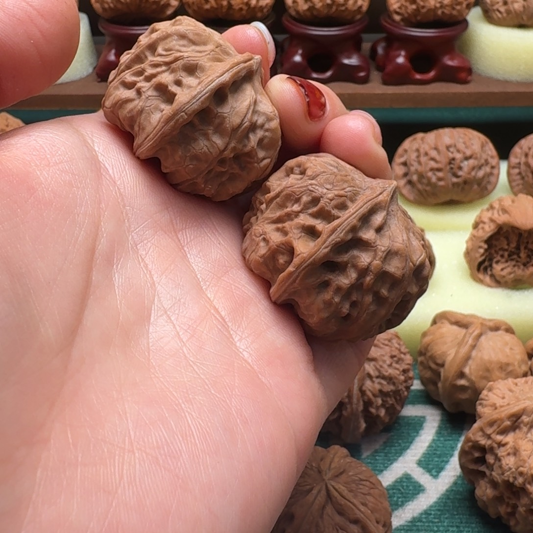 文玩核桃吊坠36门头沟元宝