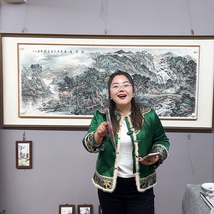 国画中美老师国画作品