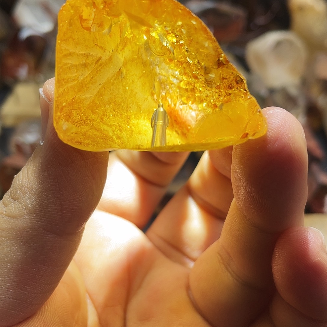 未镶嵌水晶珠宝半成品