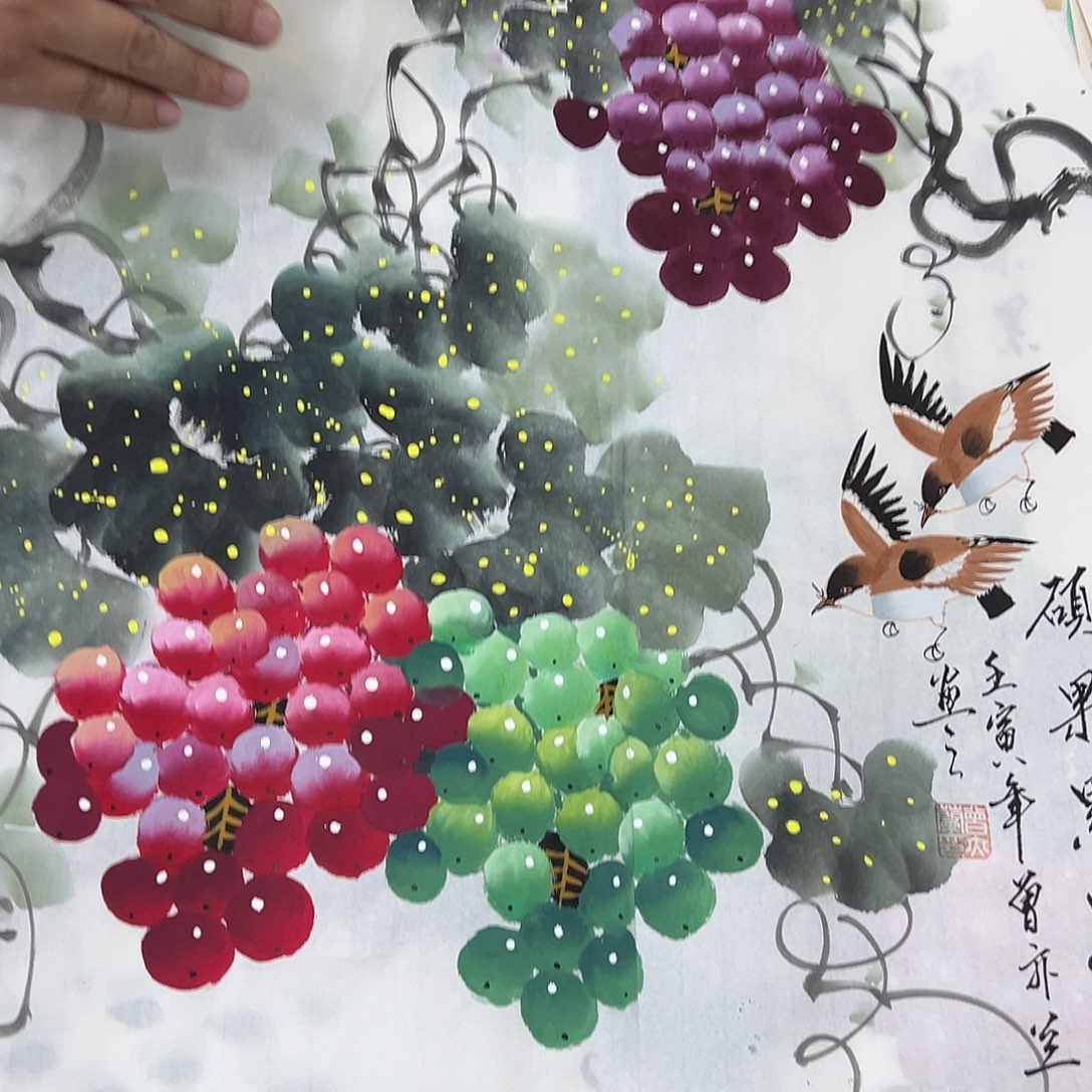 国画国画纯手绘作品