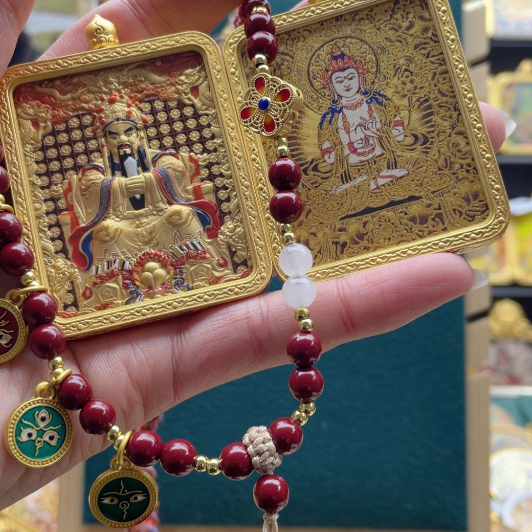 吊坠未***?唐卡的制作方法与技巧