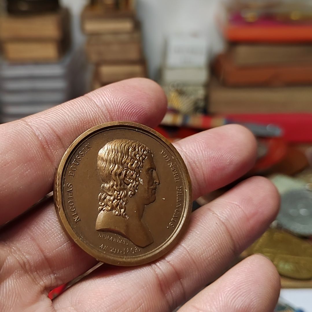 吴***风外国早期的纪念章一个