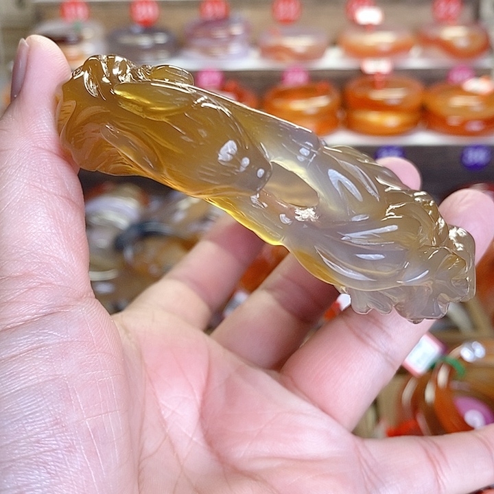 玛瑙/玉髓手镯未镶嵌大*