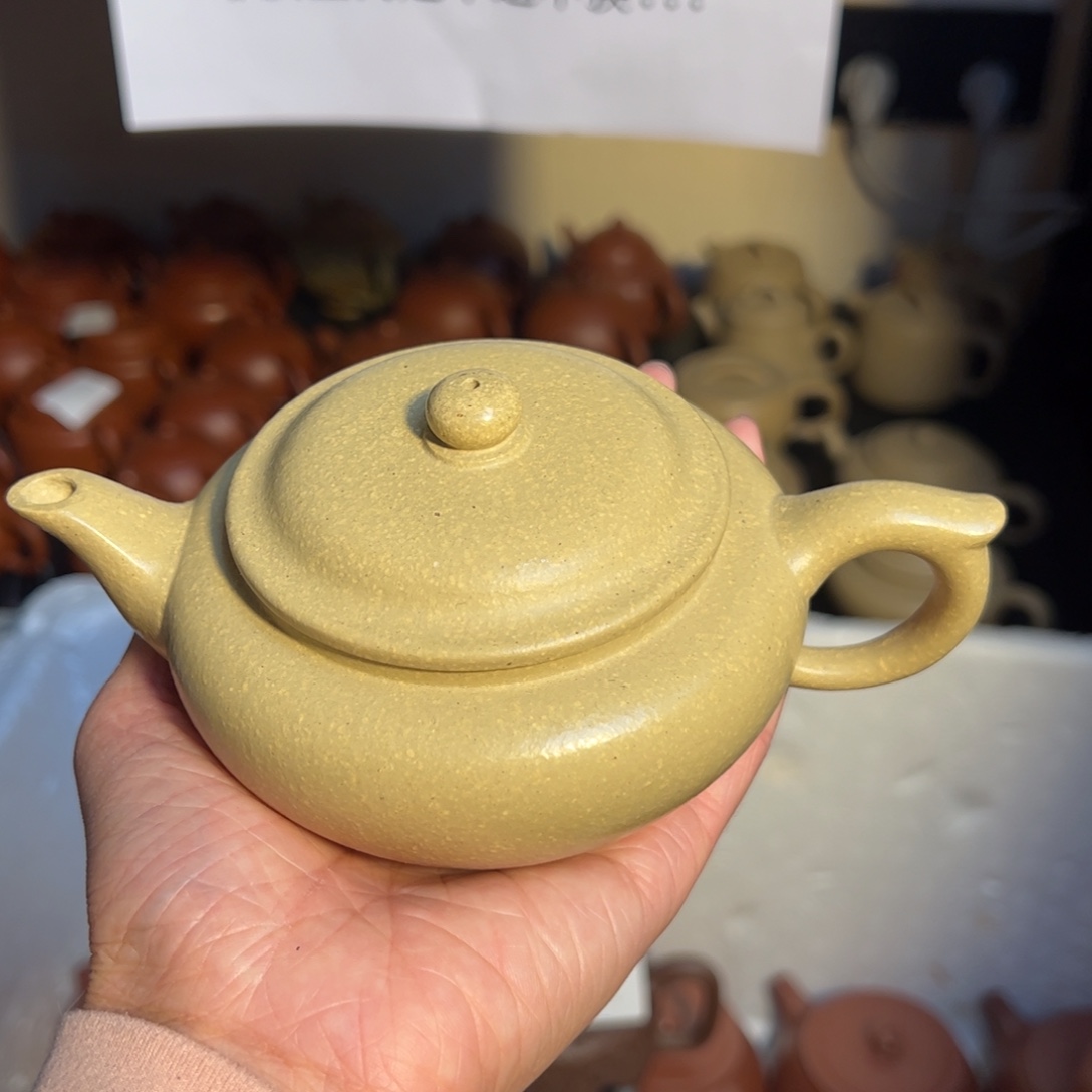 茶壶紫砂宜兴紫砂壶本绿