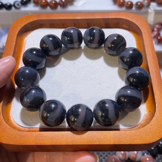 孤***者玛瑙/玉髓未镶嵌手链