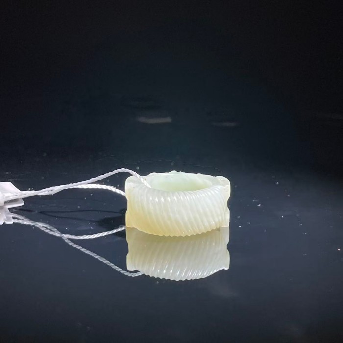 《清代》和田玉扳指 山东国营文物商店25121701716-11692