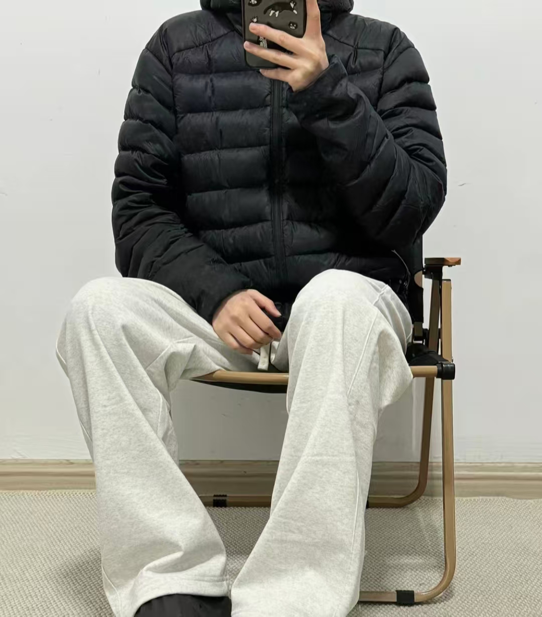 （鸟神专属)   THORIUM Hoody  纯色连帽拉链户外保暖羽绒服   4