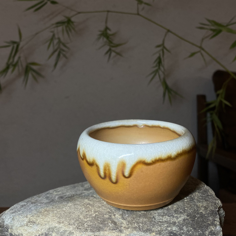 【景德镇 . 迹艺】让茶更好喝.纯手工马尾松纯料柴烧.禅定杯