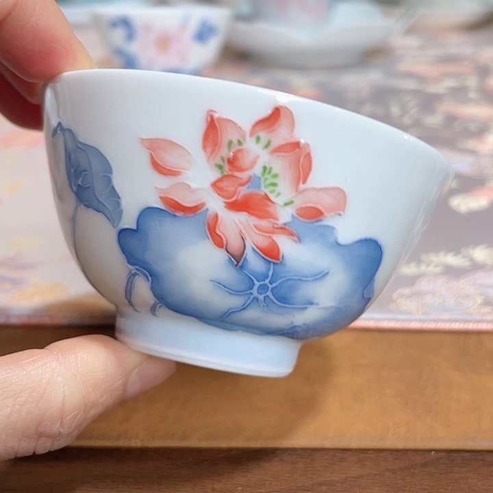 【闪购商品】荷花花神杯怀书杯哈哈哈