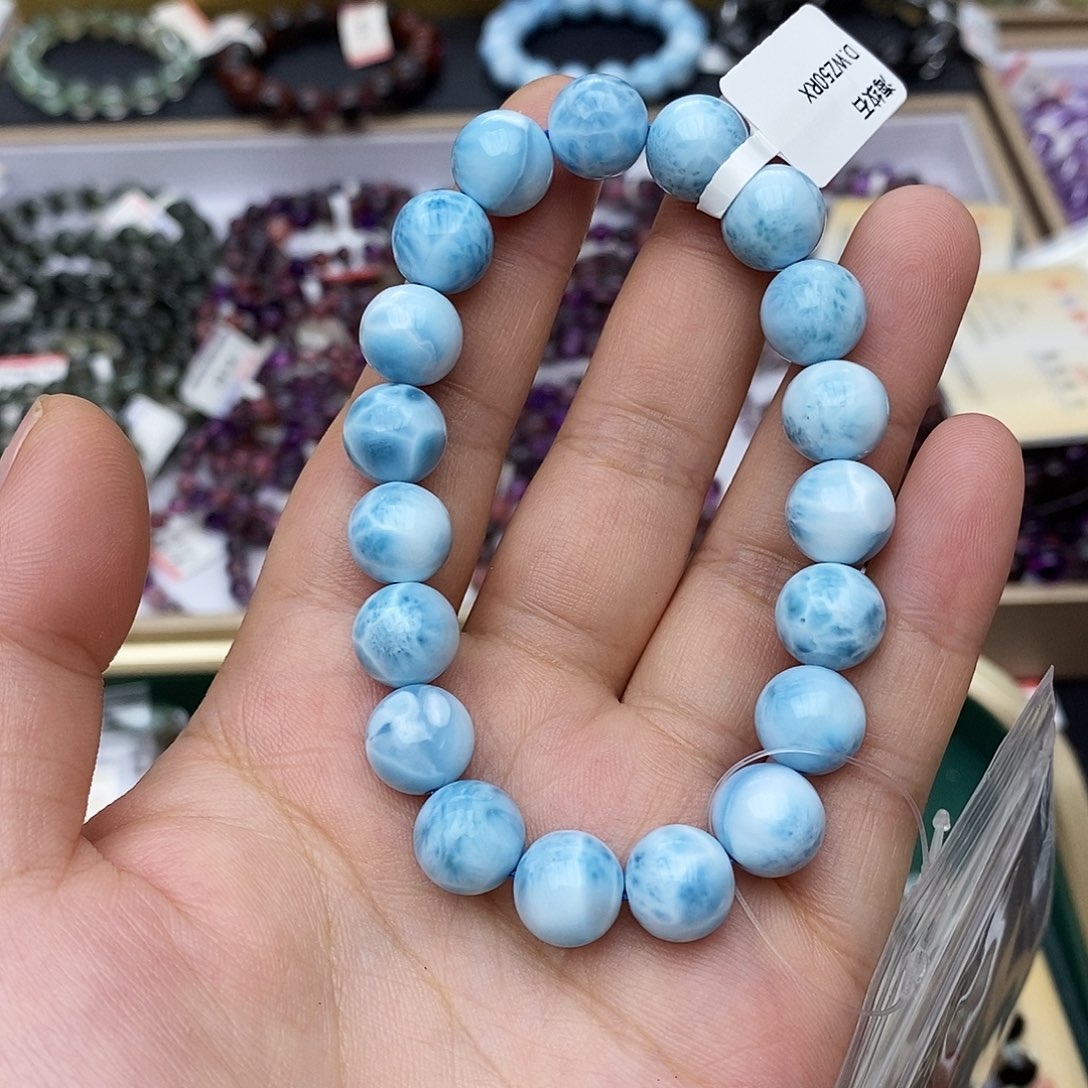 未镶嵌手链水晶海纹石10+