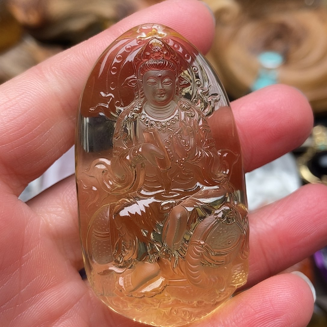 水晶天然水晶吊坠未镶嵌