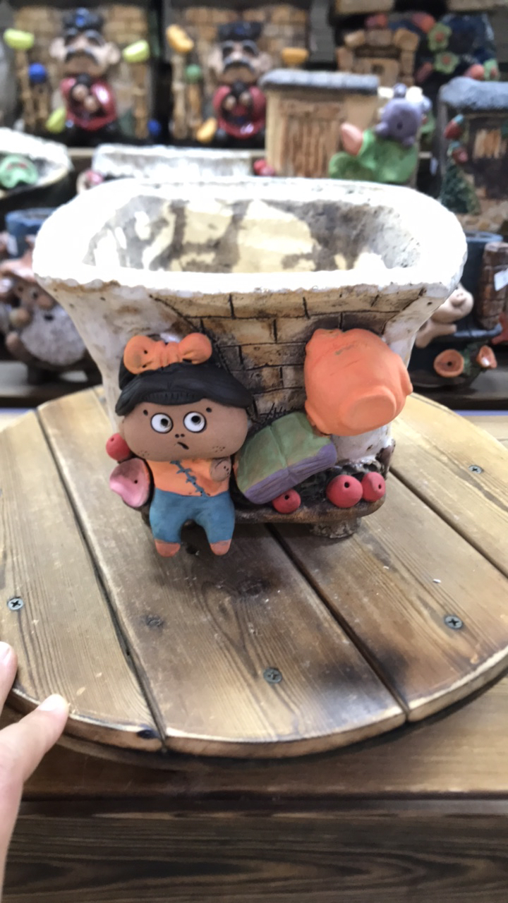 嘻哈多肉花盆内口1575外口17.5高度14