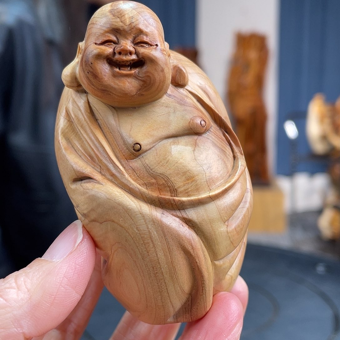 柏木（崖柏）手把件