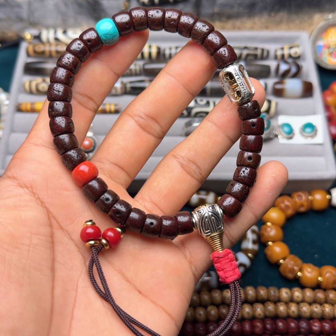 柏香籽/百香籽手串星月