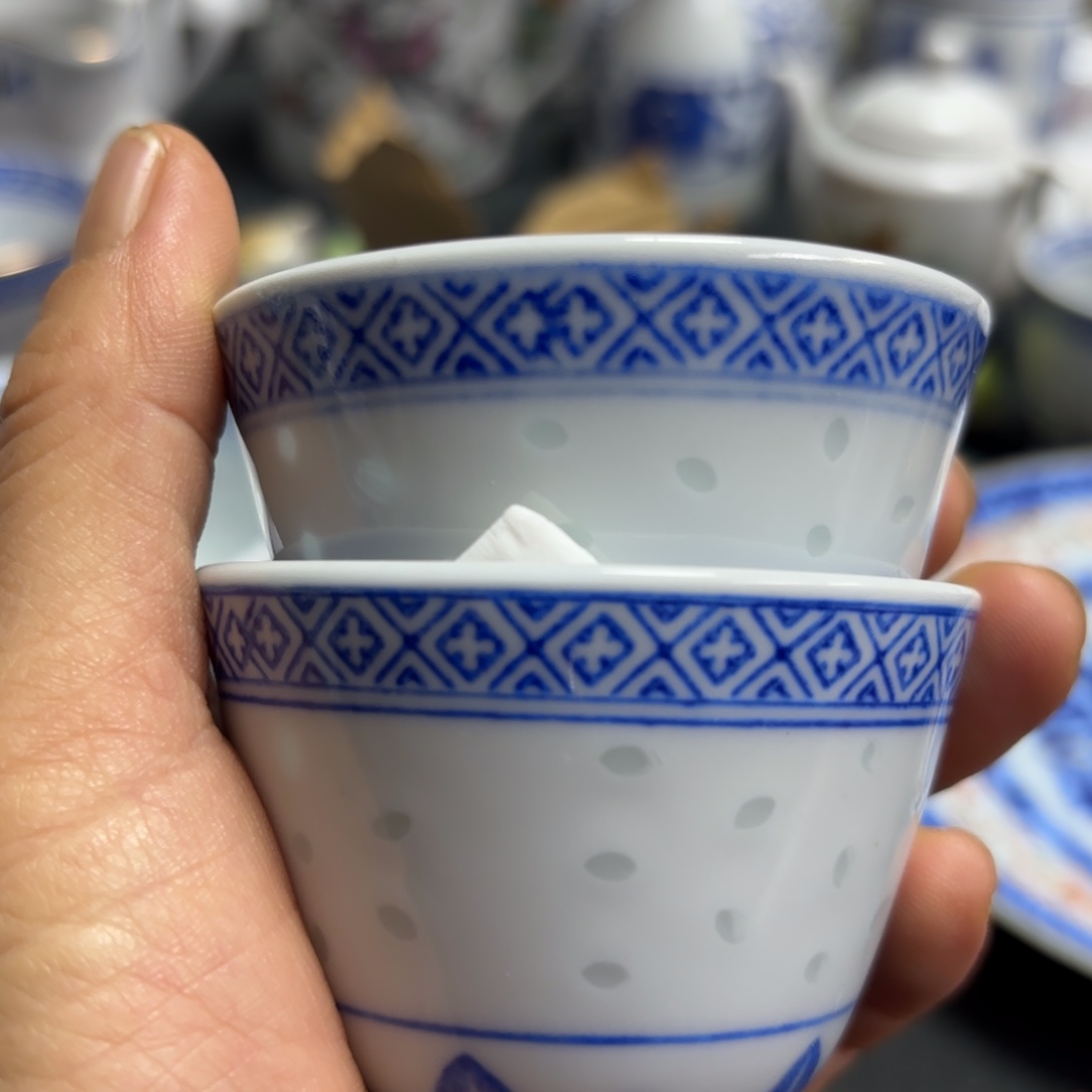 杯景德镇陶瓷三刚杯