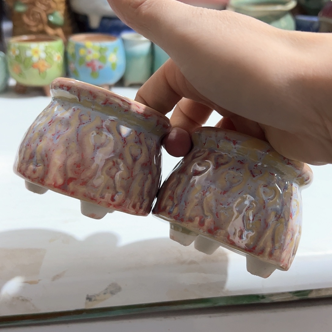 陶瓷多肉小花盆@@1297