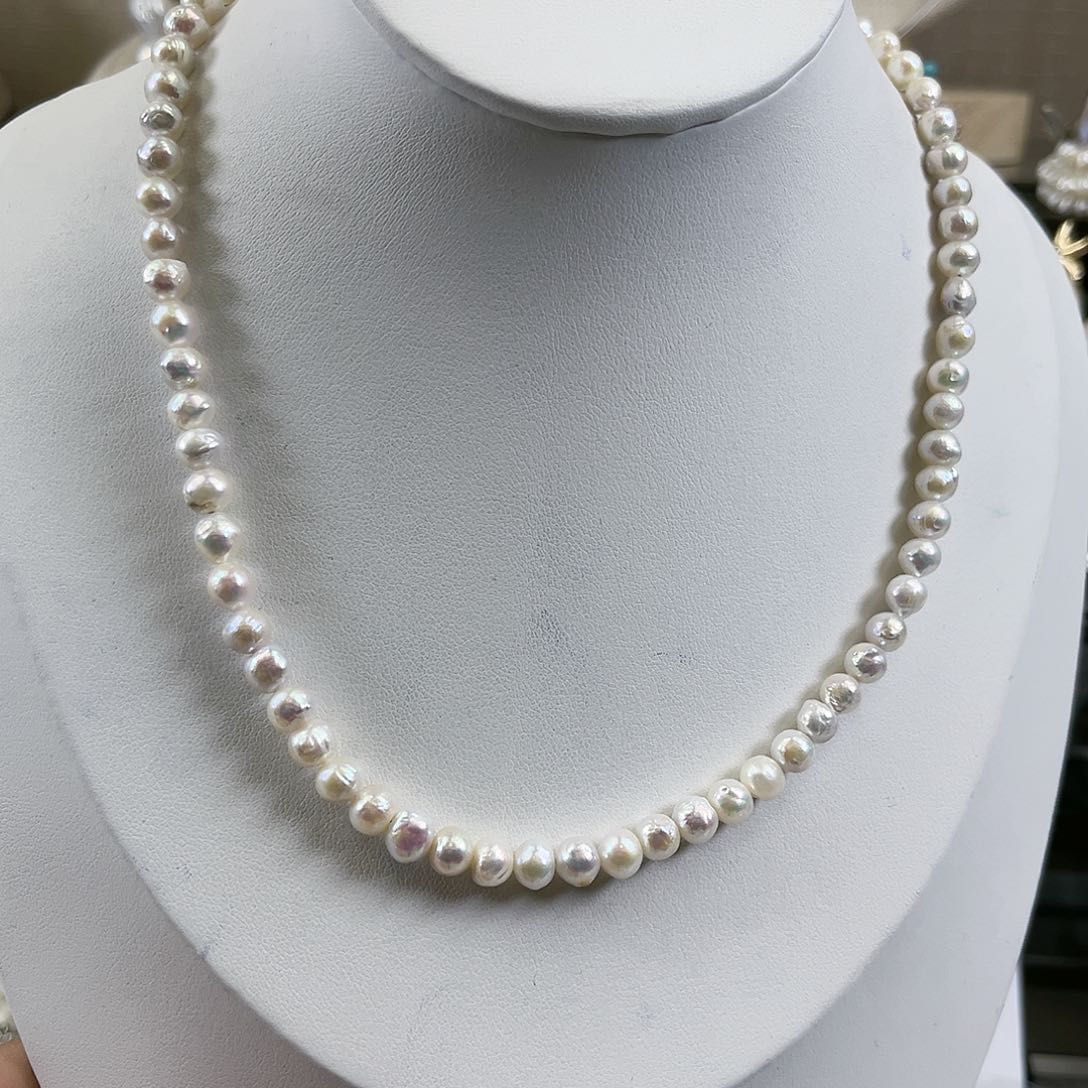 淡水珍珠项链未镶嵌【纯恬】