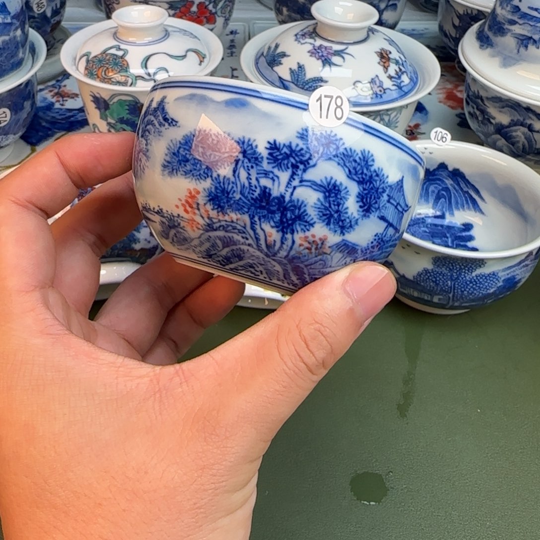 彦祖纯手工手绘茶具178