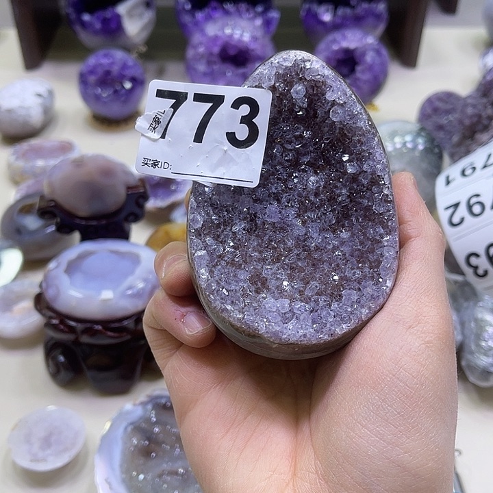 紫晶摆件未镶嵌摆件773