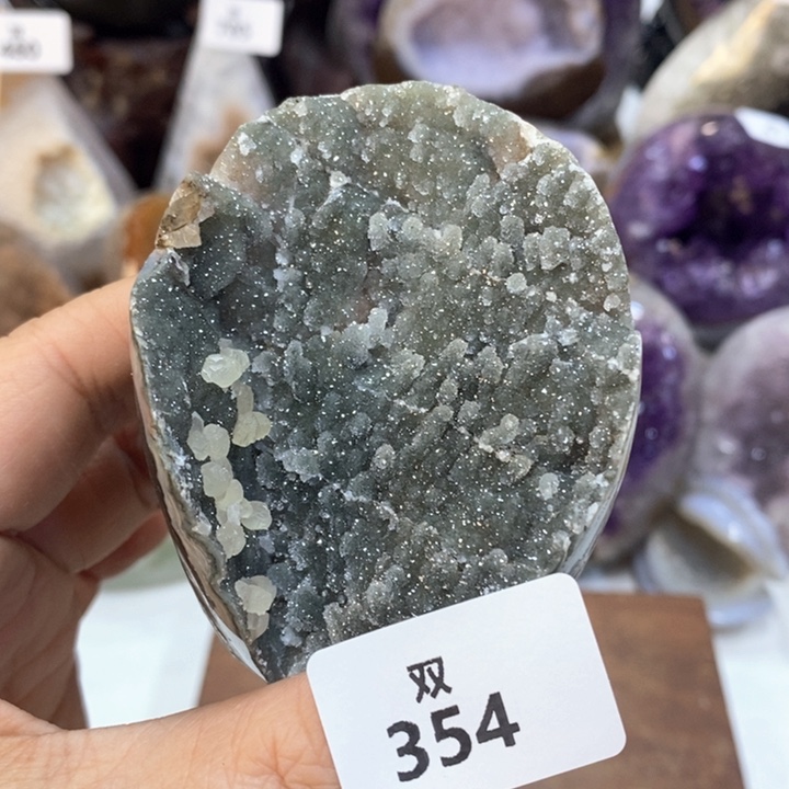 水晶大型摆件（非配饰）未镶嵌方解石