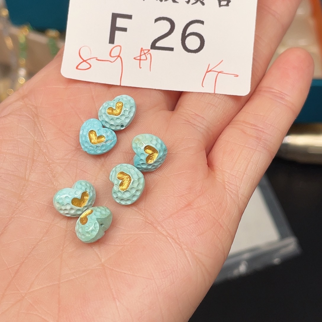 和田玉珠宝半成品未镶嵌F26