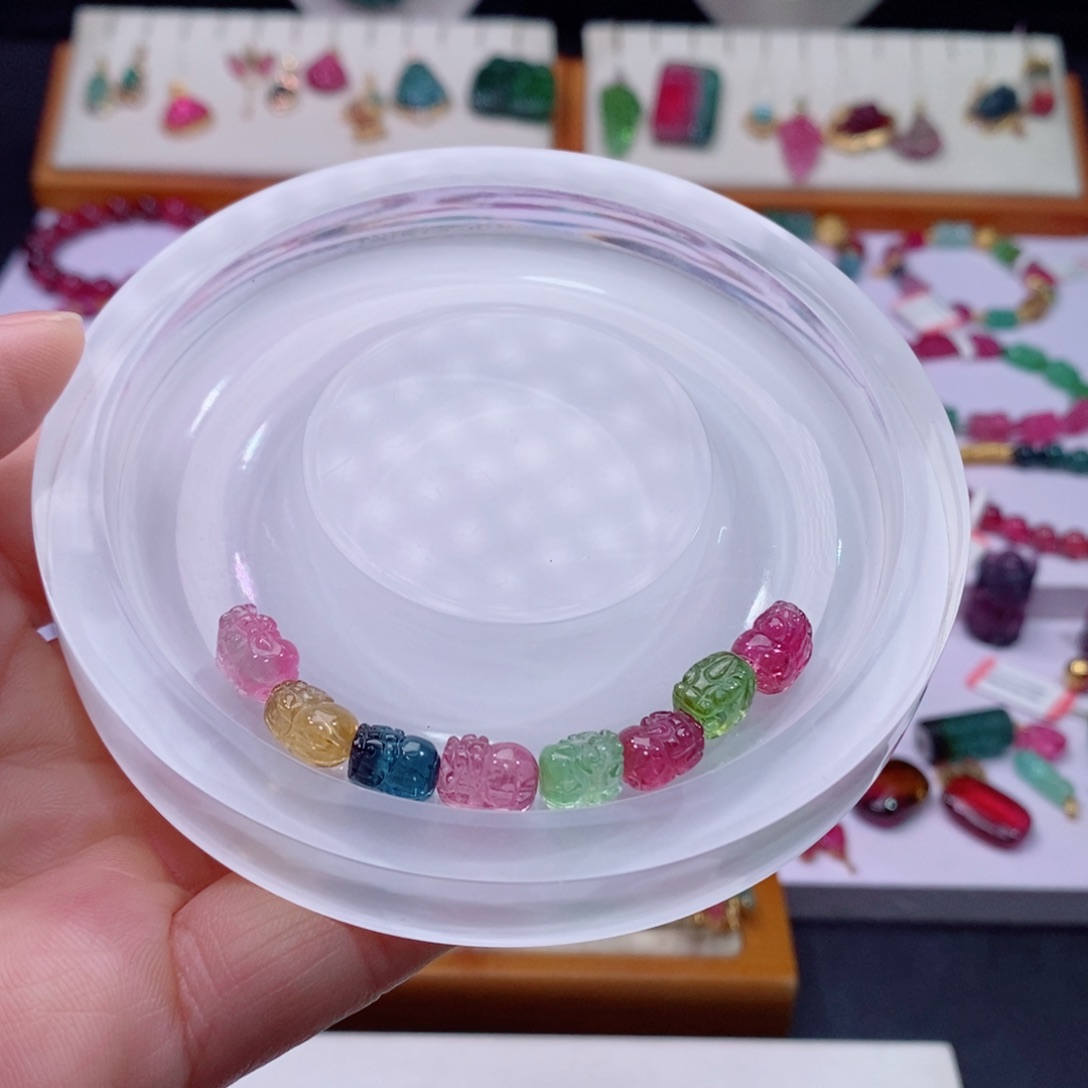 貔貅未镶嵌碧玺ㅤ碧玺A貔貅